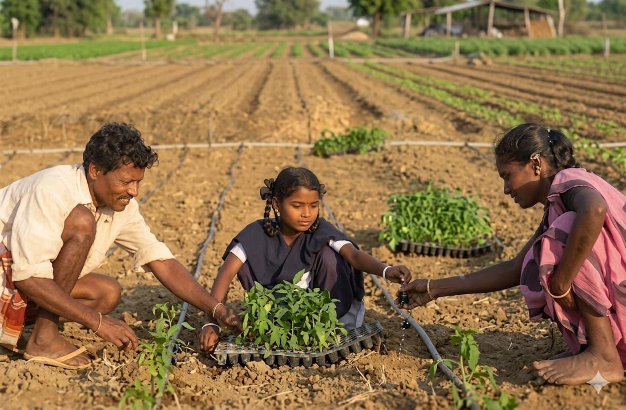 Appropriate and affordable drip irrigation technology for small farmers